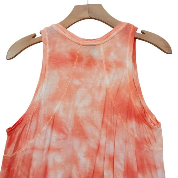 Sweaty Betty Easy Peazy Tank Top Womens Small Orange Tie Dye Athletic Yoga - Picture 10 of 11